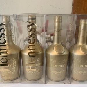 Empty Hennessey Bottles